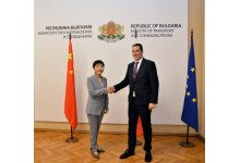 Minister Gvozdeykov met with newly appointed Chinese Ambassador to Bulgaria Dai Qingli