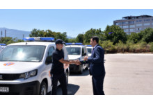 Minister Gvozdeykov handed over the keys of the first 50 new cars of the Automobile Administration Agency